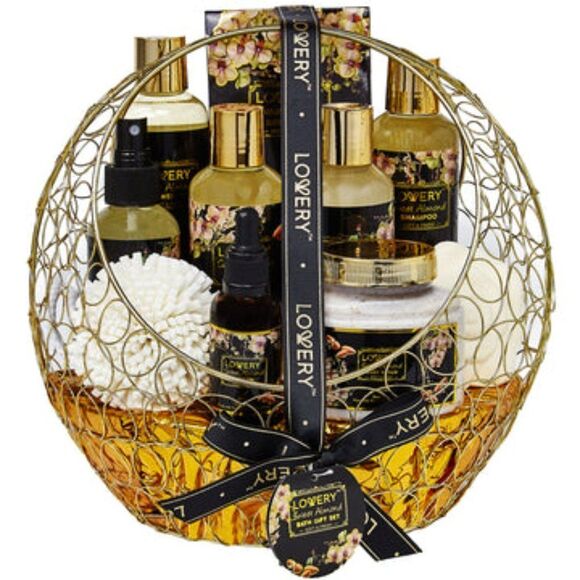 Lovery sweet almond bath gift set bath scrubs soaps and lotion - Picture 1 of 12